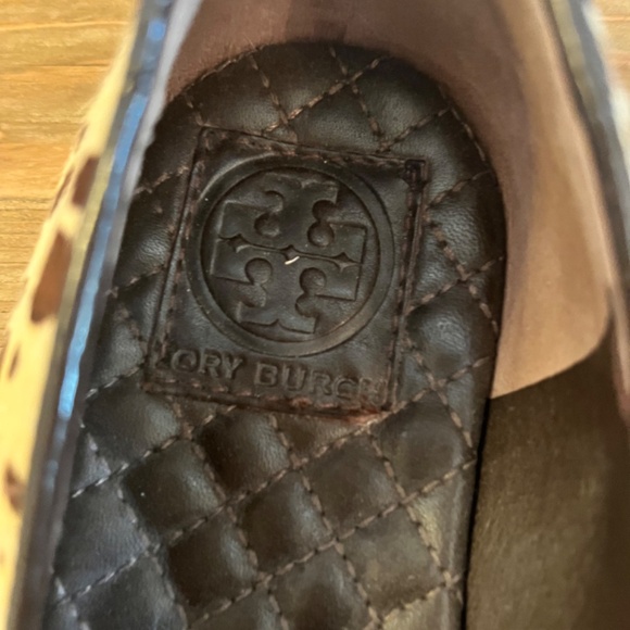 Tory Burch Cheetah Print Calf Hair Chandra Loafer - EXC COND! - Sz 9 - Picture 4 of 5